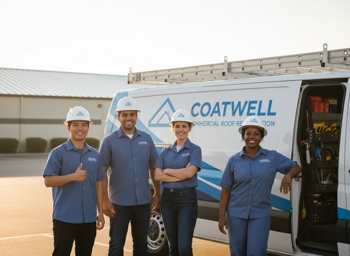 Commercial roof coating company in Seneca, SD